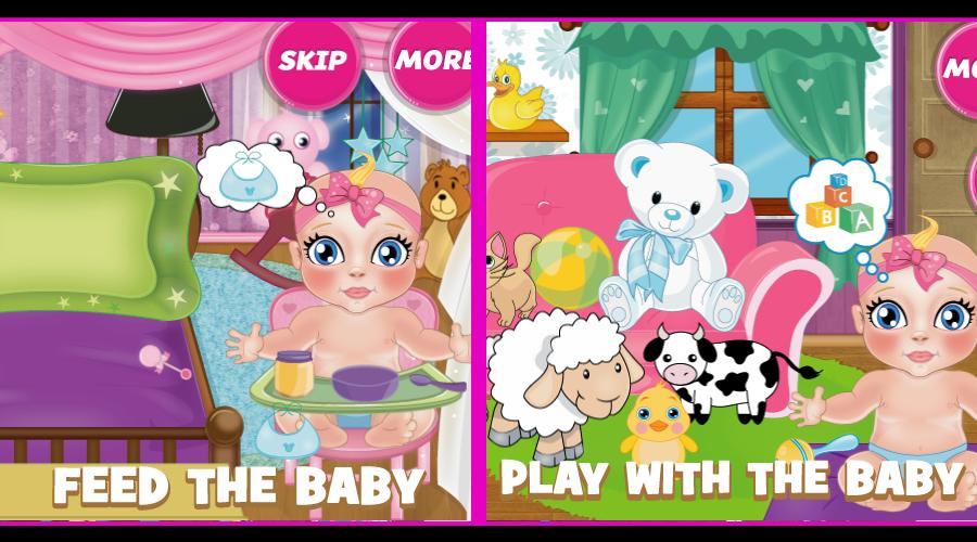 Newborn baby birth care