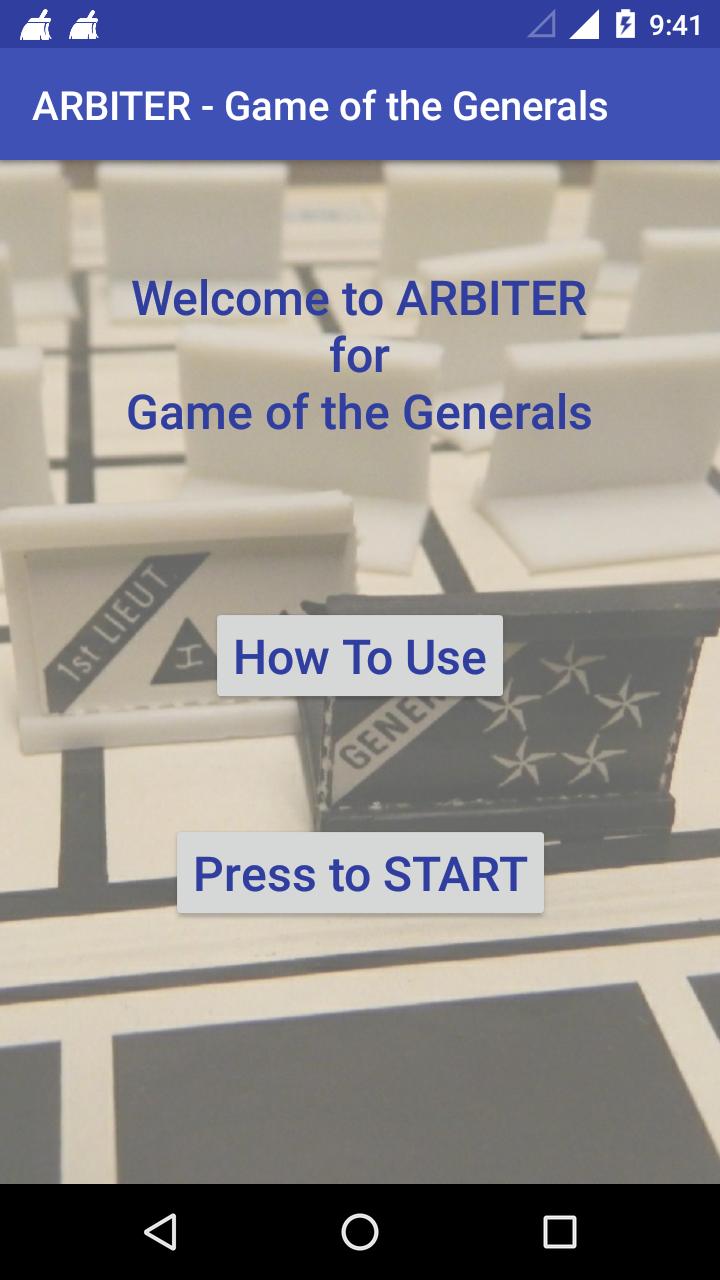 Arbiter Pro for Game of the Generals