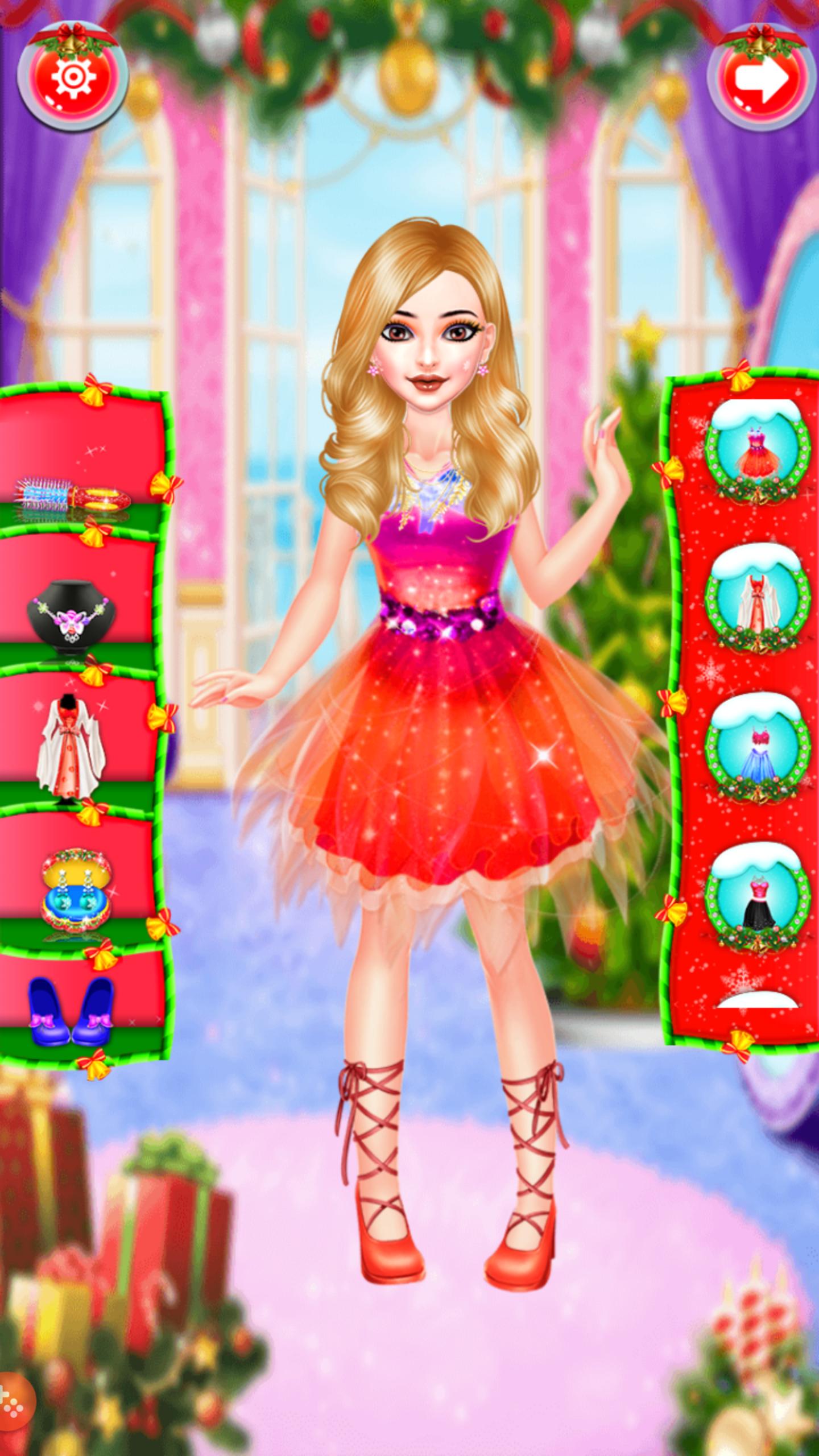 Christmas Girl Makeover