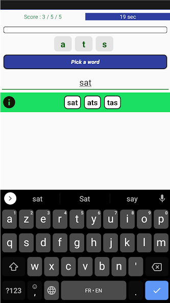 Anagram Multiplayer & Offline