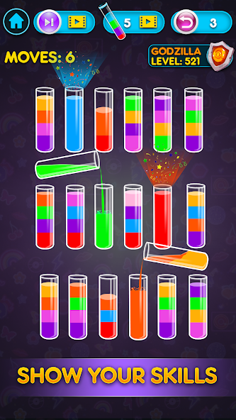Color Water Sort - Puzzle Game