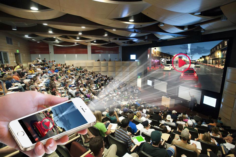 HD Video Projector Simulator
