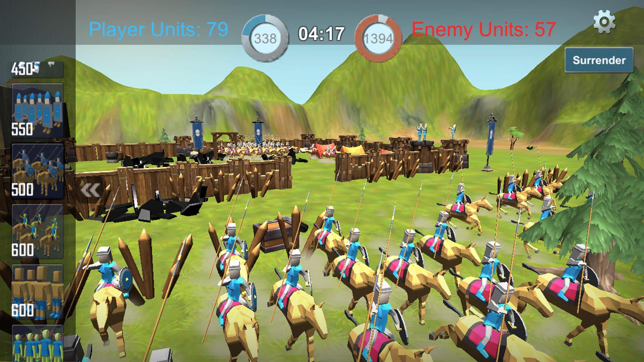 Epic battle simulator2: Medieval Castle War Online