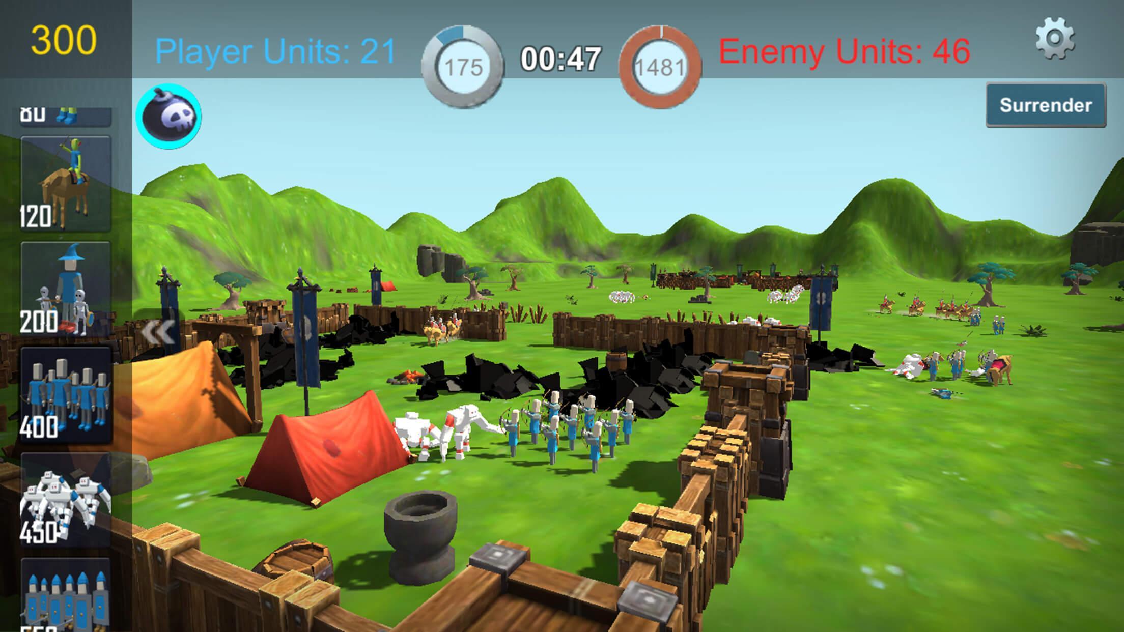 Epic battle simulator2: Medieval Castle War Online