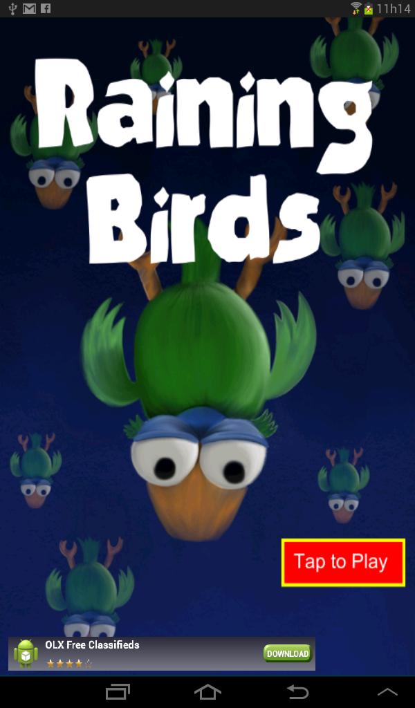 Flappy Raining Birds