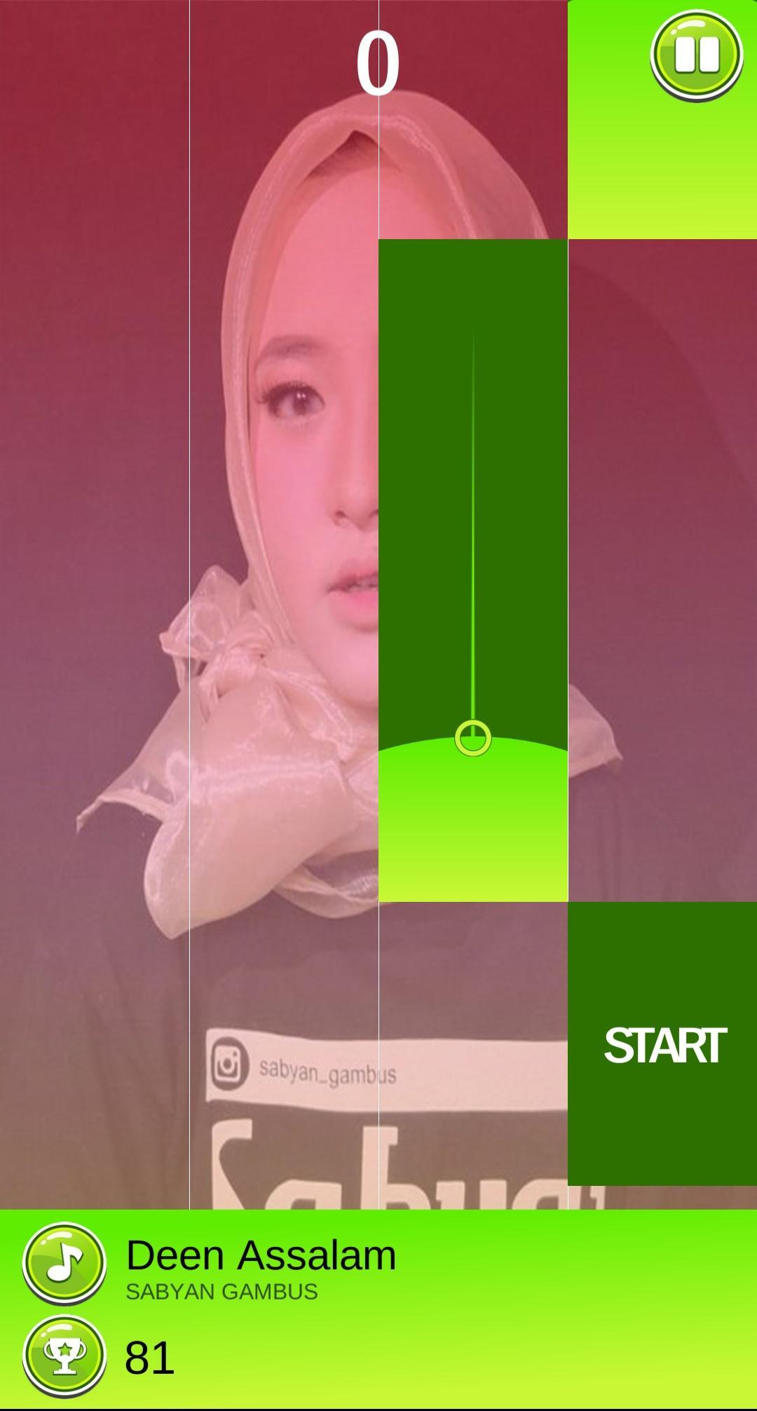 Nissa Sabyan Piano Tiles