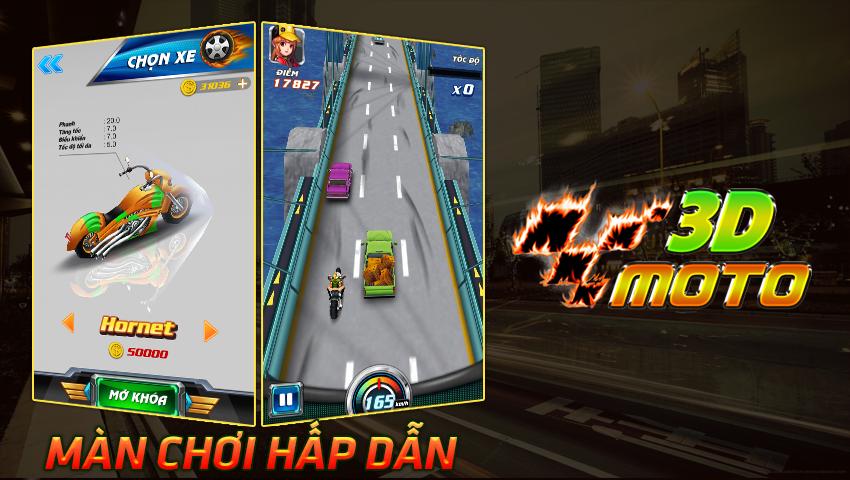Dua Xe Moto 3D