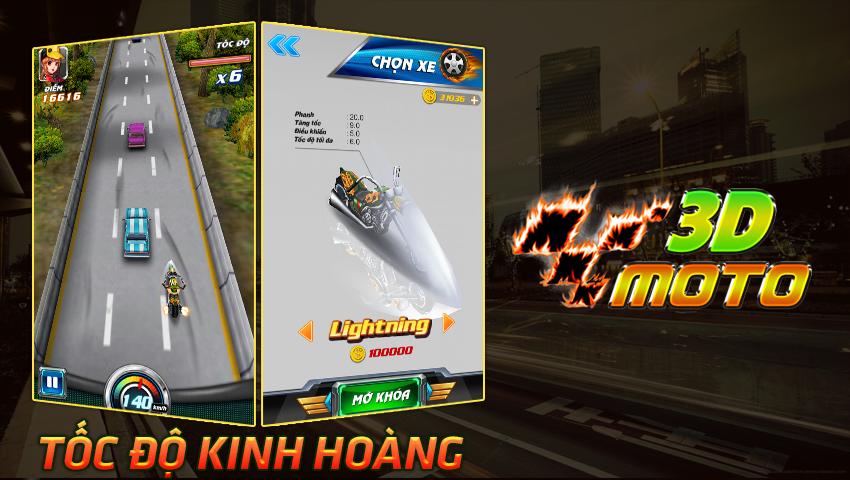 Dua Xe Moto 3D