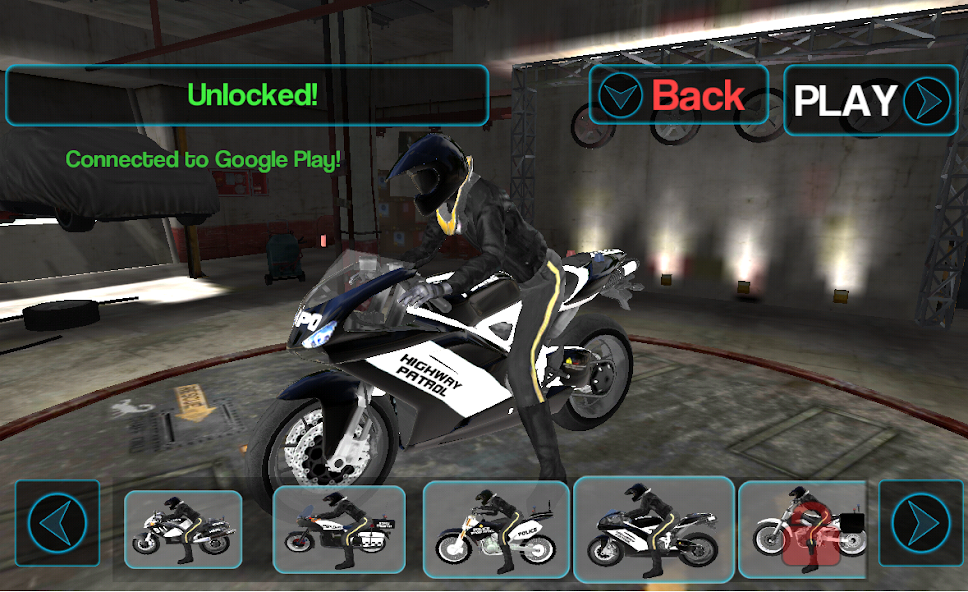 Police Bike Traffic Rider