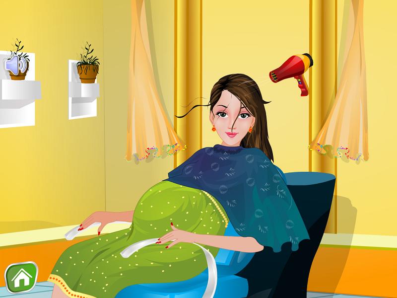 Pregnant Bathing - Girls Games