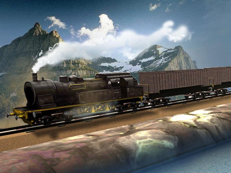 Trains Trains 3D