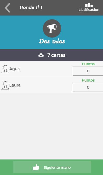 Continental Cartas