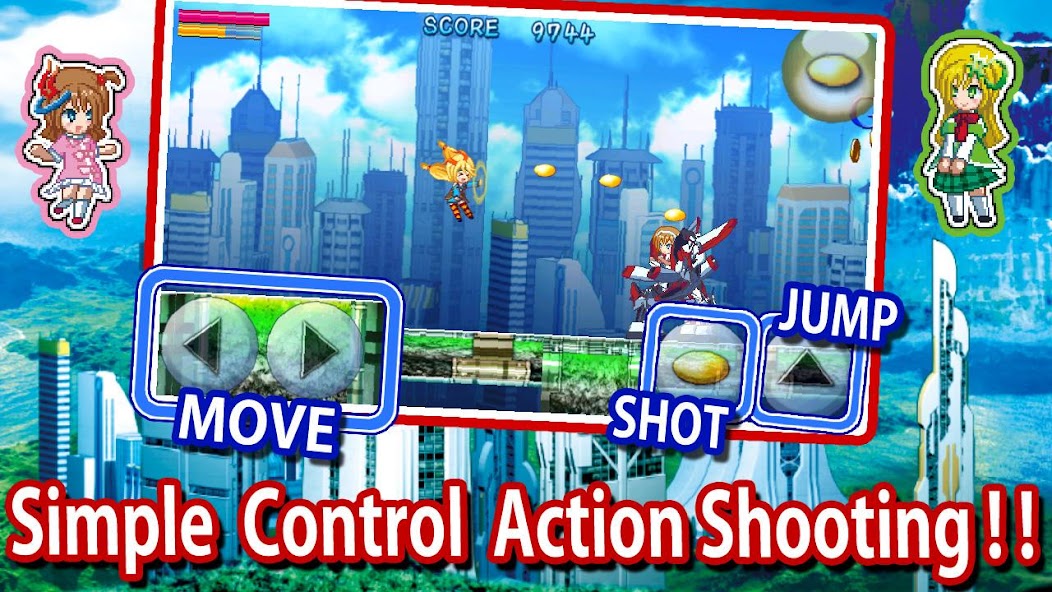 Unity-chan's Action Shooting