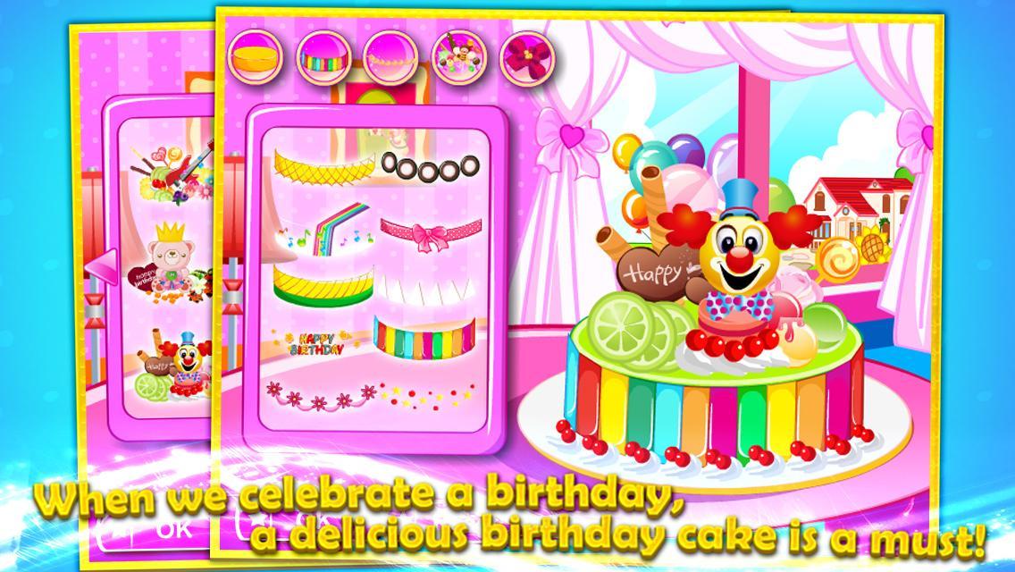 Birthday Cake Decorating