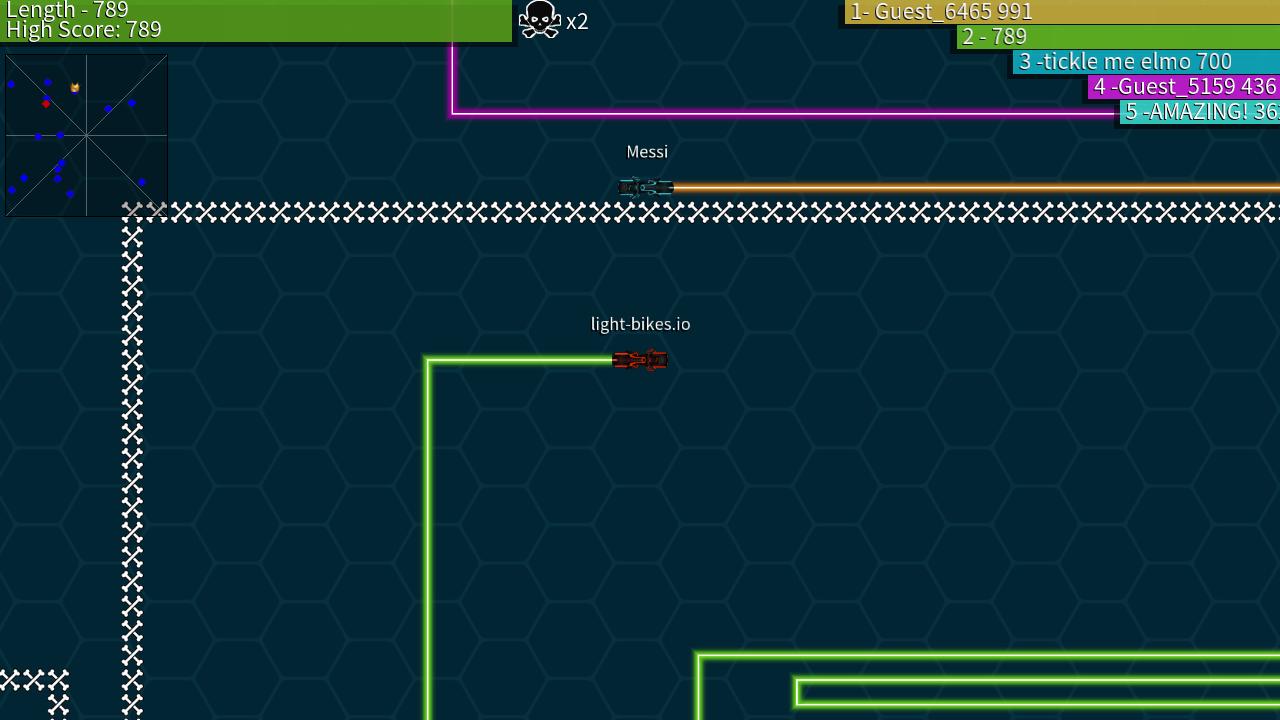 Light-Bikes.io