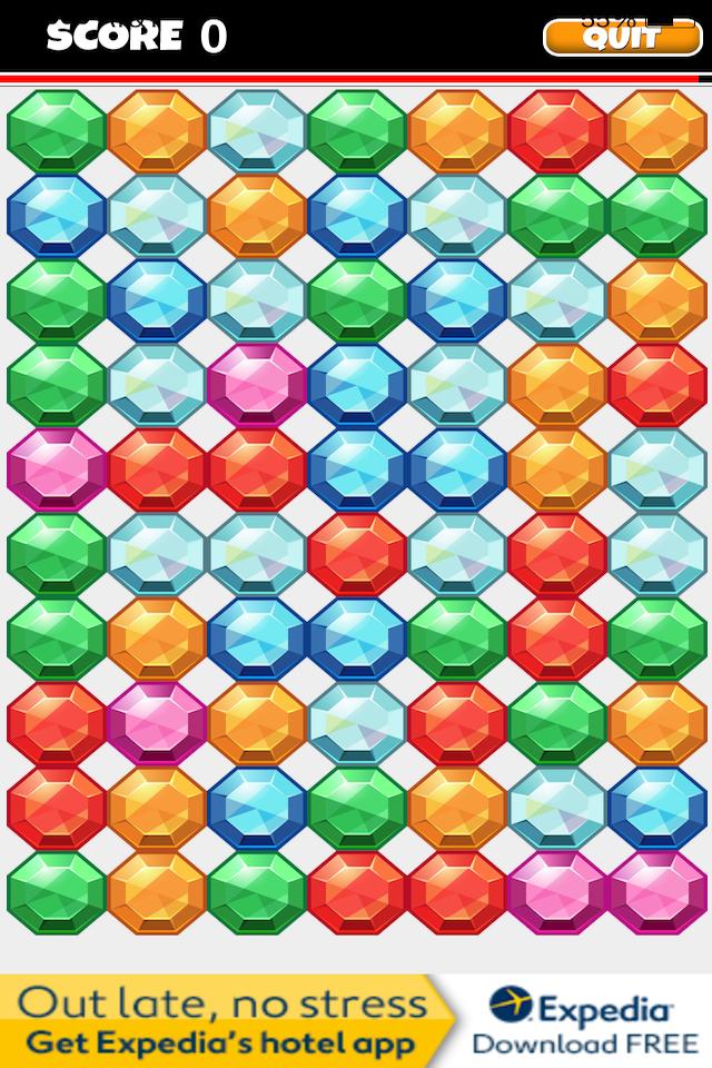 Gem Match Game: Diamond Mania
