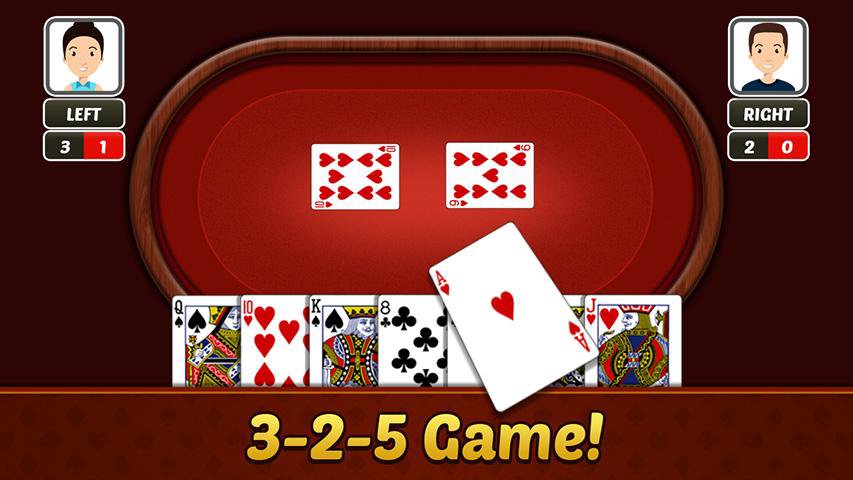 Card Game : Call Break , Hazari , 3 2 5