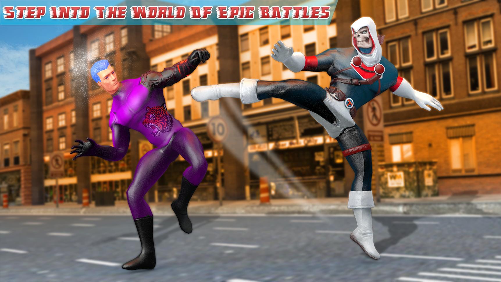Superhero Ninja Fight Karate