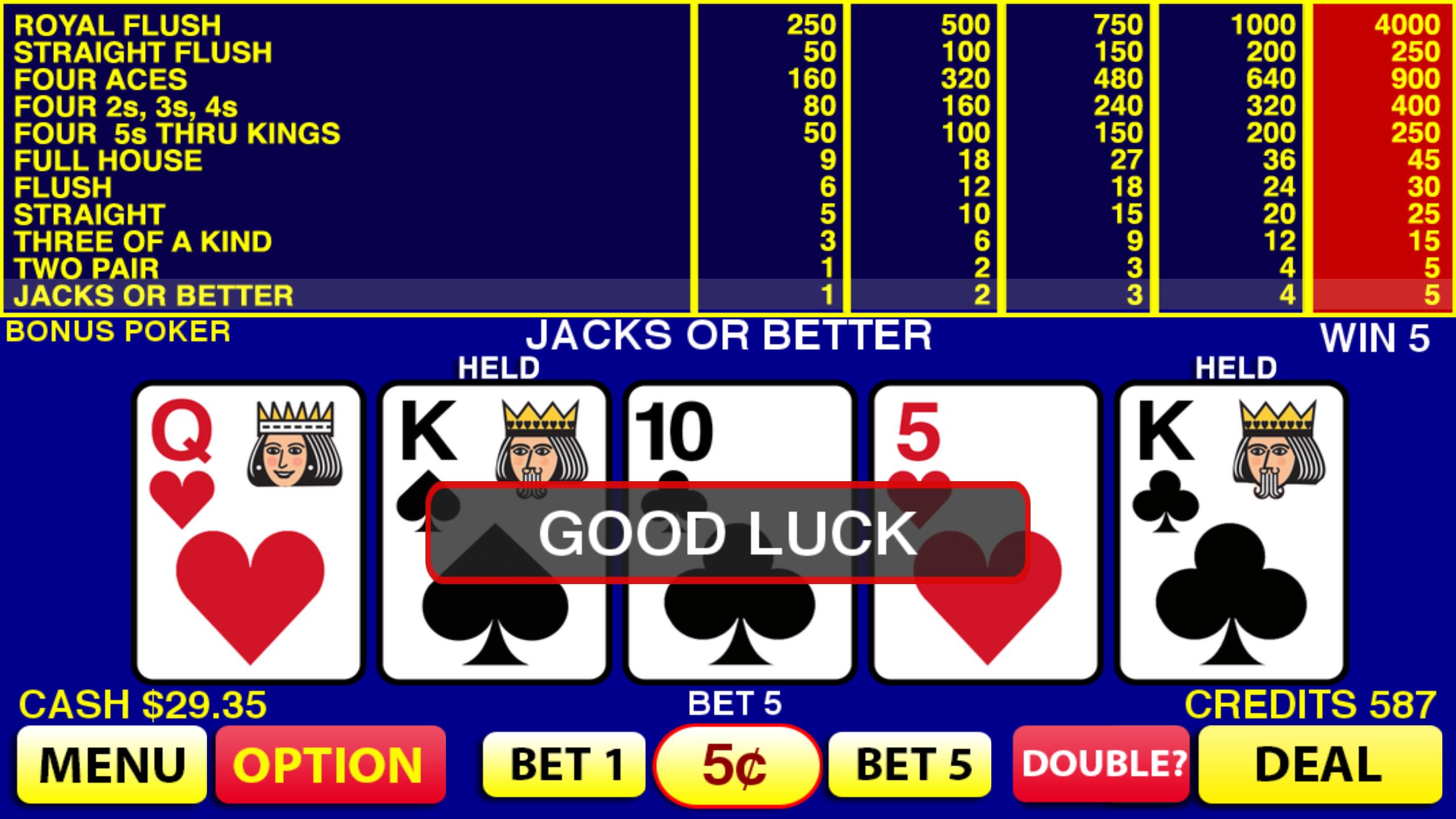 Bonus Poker