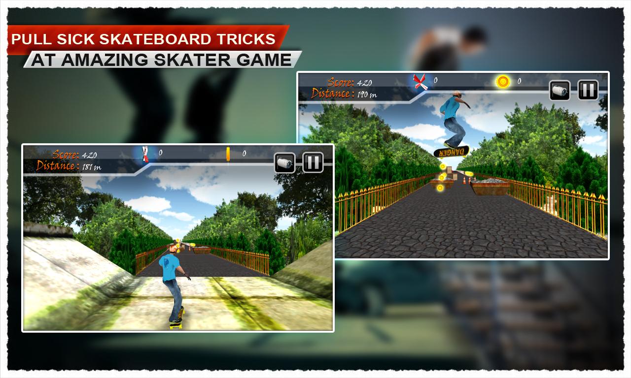 Amazing Street Skating Game