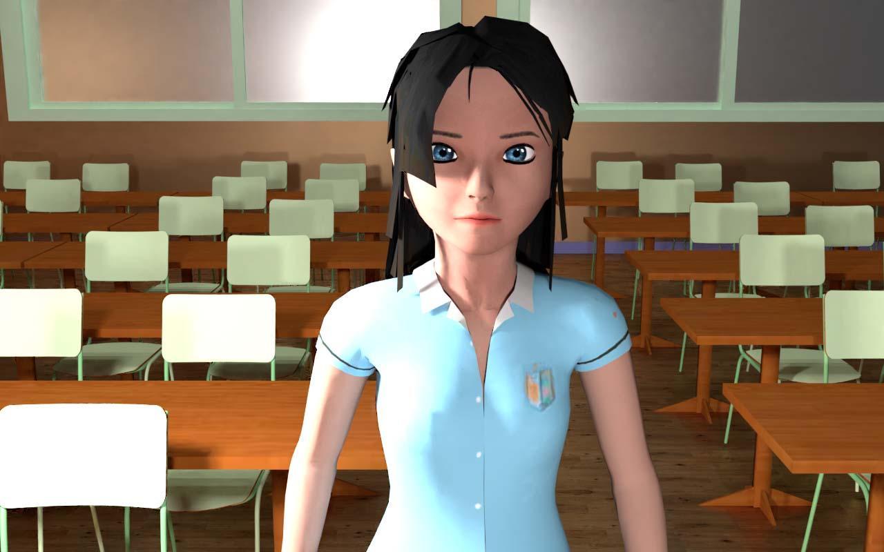 Mexican New School Girl