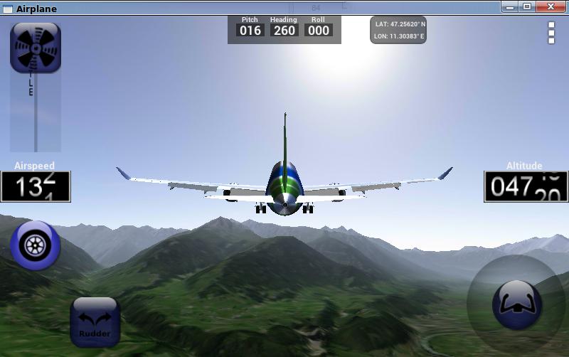 Airplane C919 Flight Simulator
