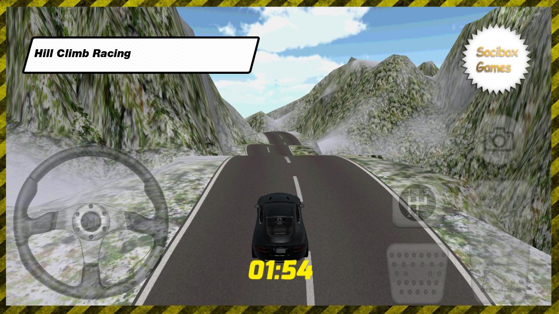 Snow Luxury Hill Climb Racing
