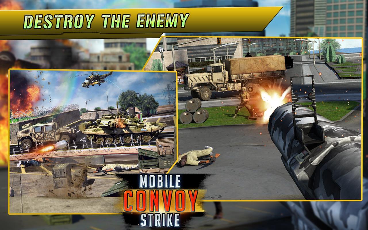 Mobile Gunner Convoy Strike
