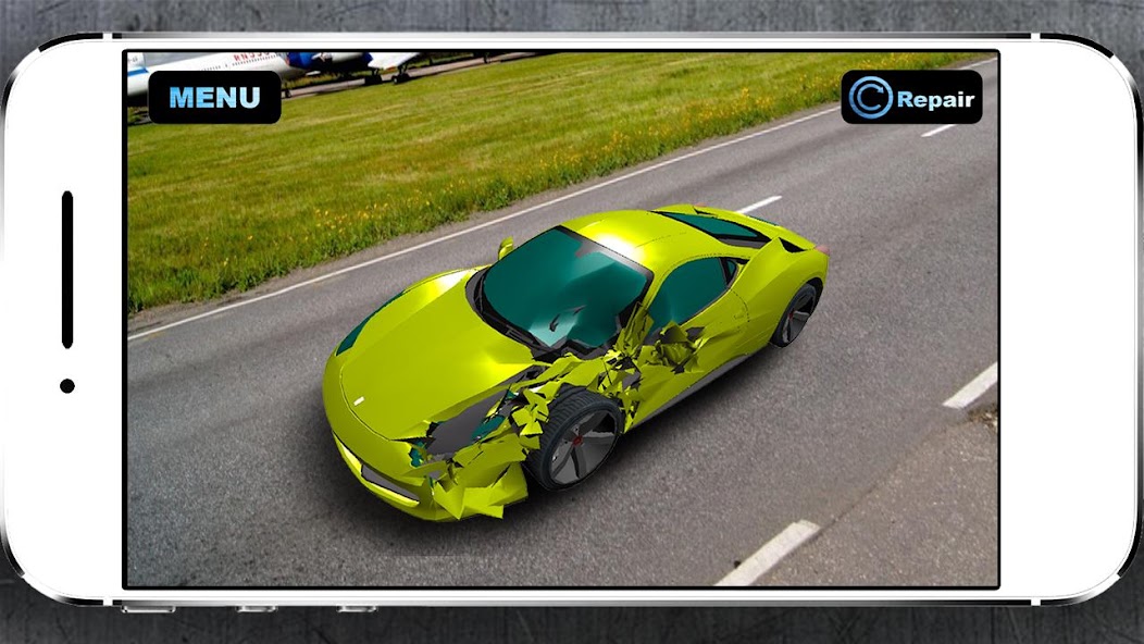 Simulator Crush Sport Car