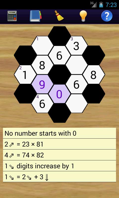 Math Hexagon Puzzles