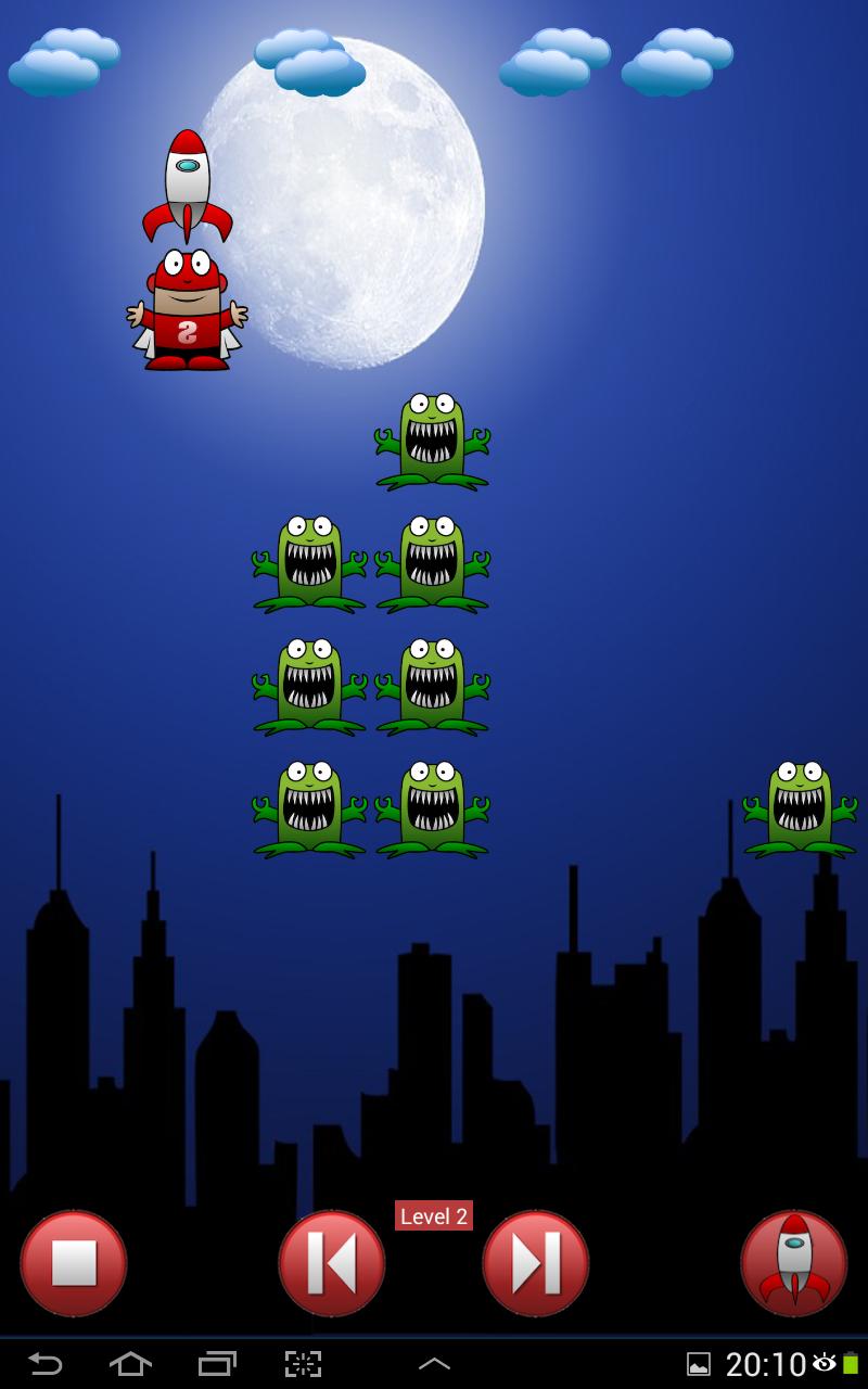 Super man vs green monsters