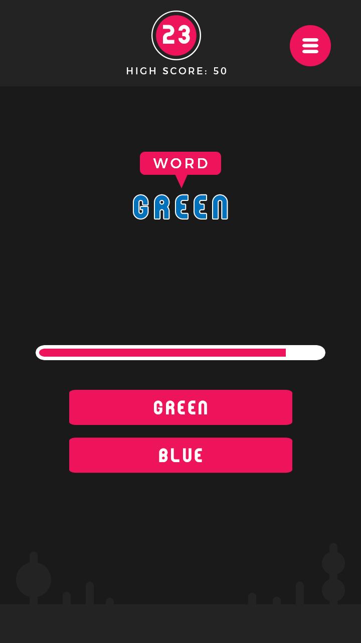 Stroop Quiz