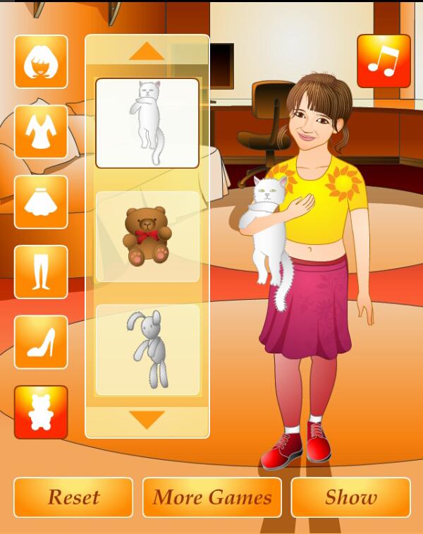 Dress Up Cute Girl