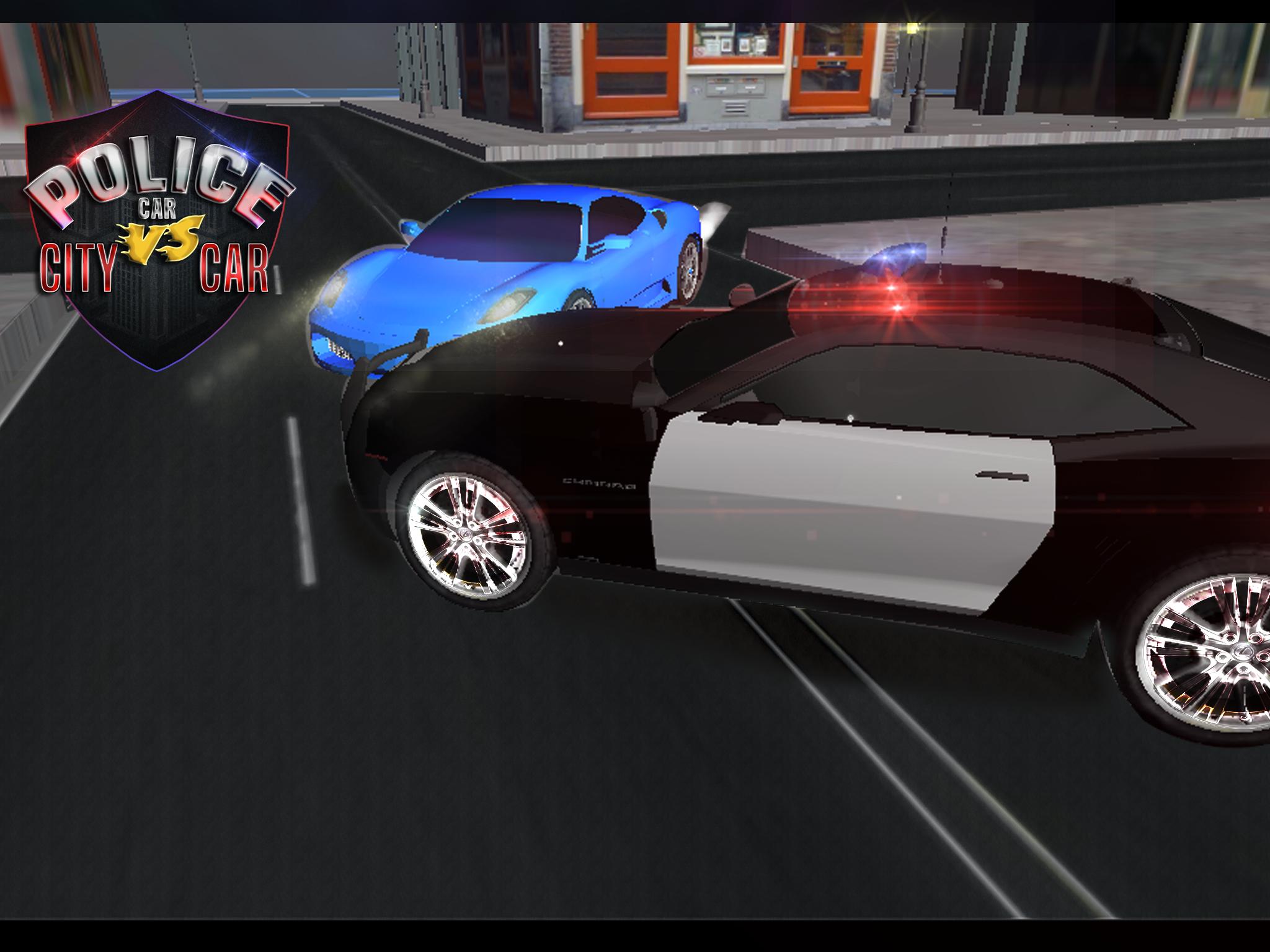 Crazy Police Car Chase Mania