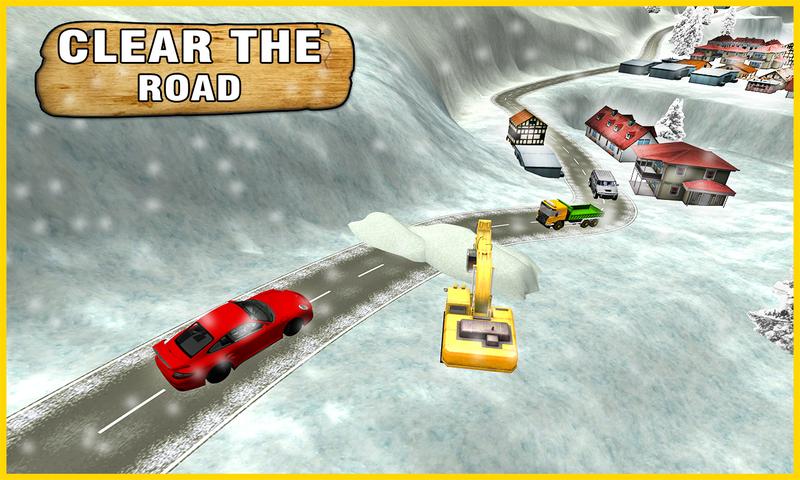 Excavator Snow Loader Tractor