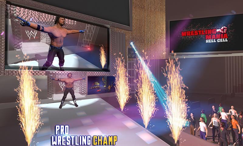 Real Wrestling Mania Hell Cell: Brutal Cage Fight
