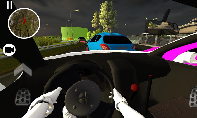Traffic in Car