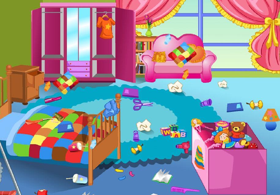 Messy Mansion Cleanup Game