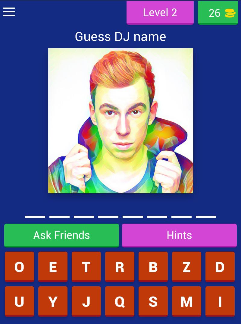 DJ trivia quiz