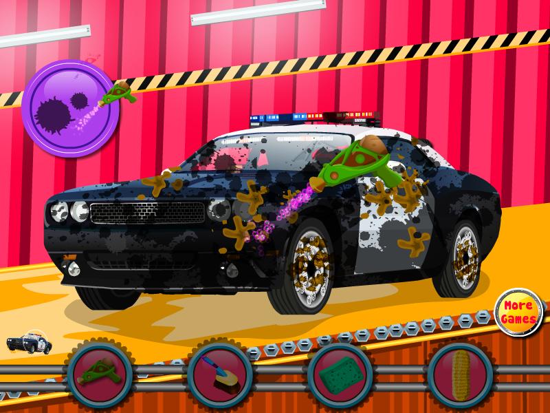Police Car Wash