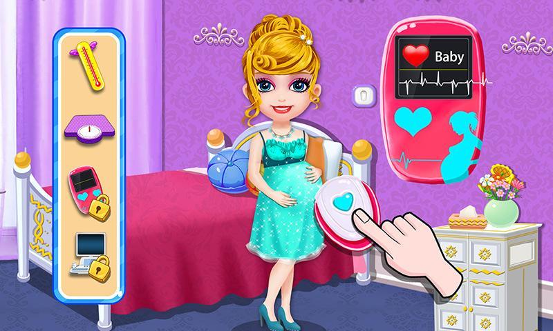 Newborn Princess: Mommy & Baby