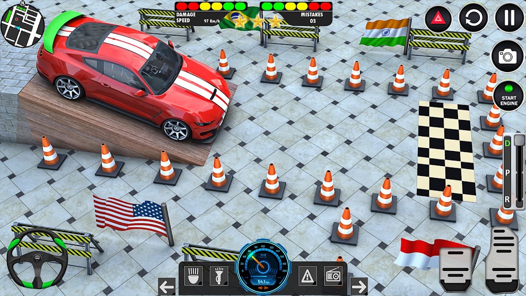 Driving School Sim Car Parking