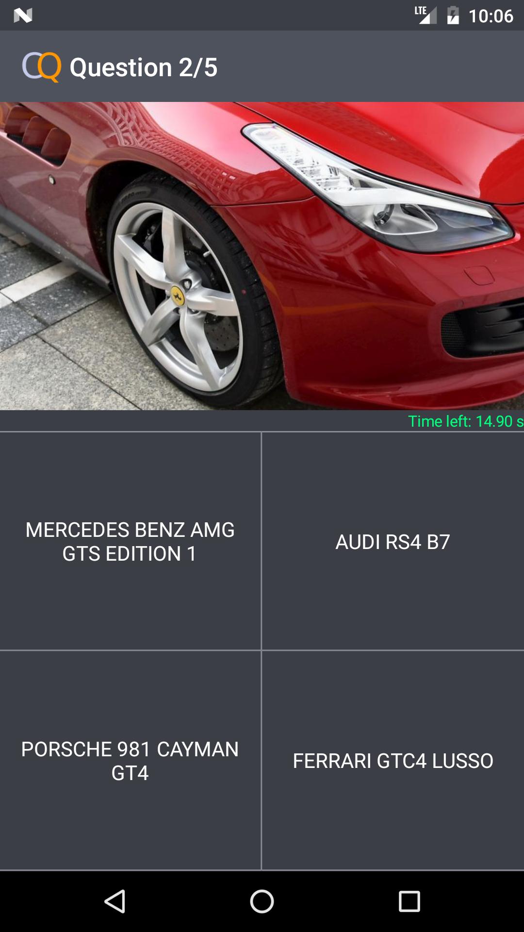 Car Quiz - recognize cars quiz