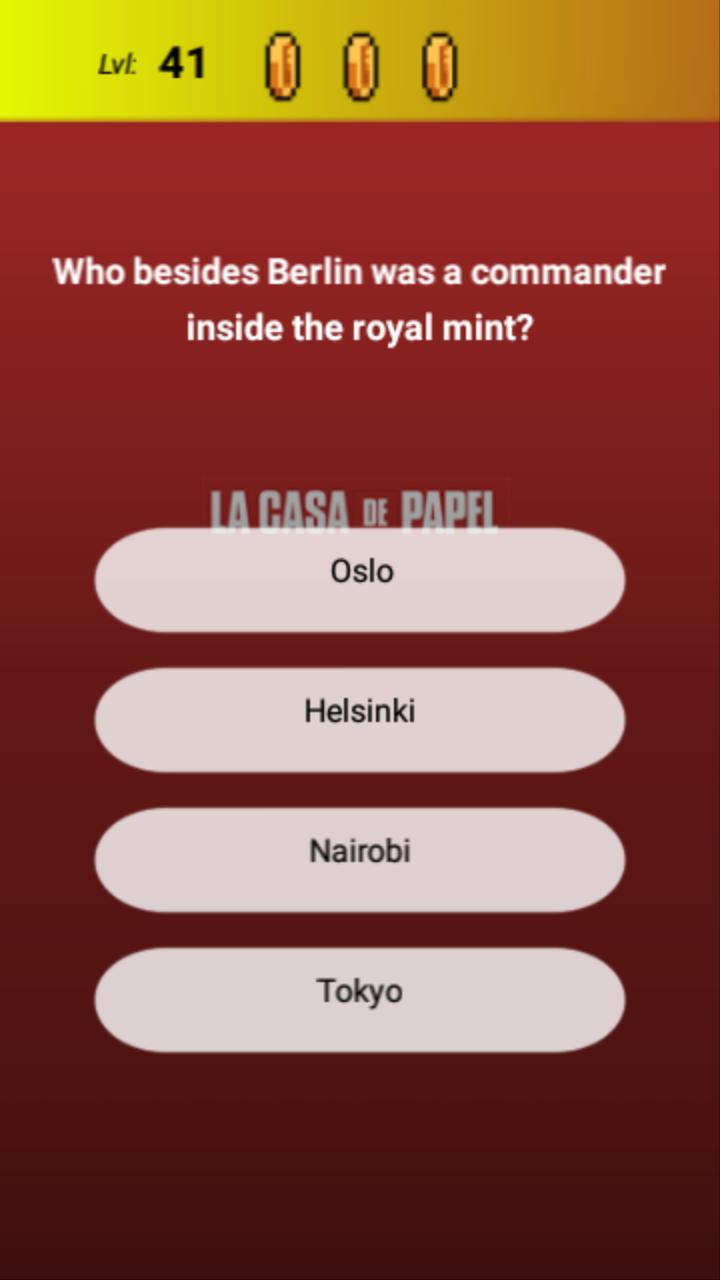 La Casa Quiz