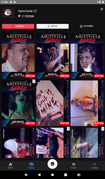 Terror Cards