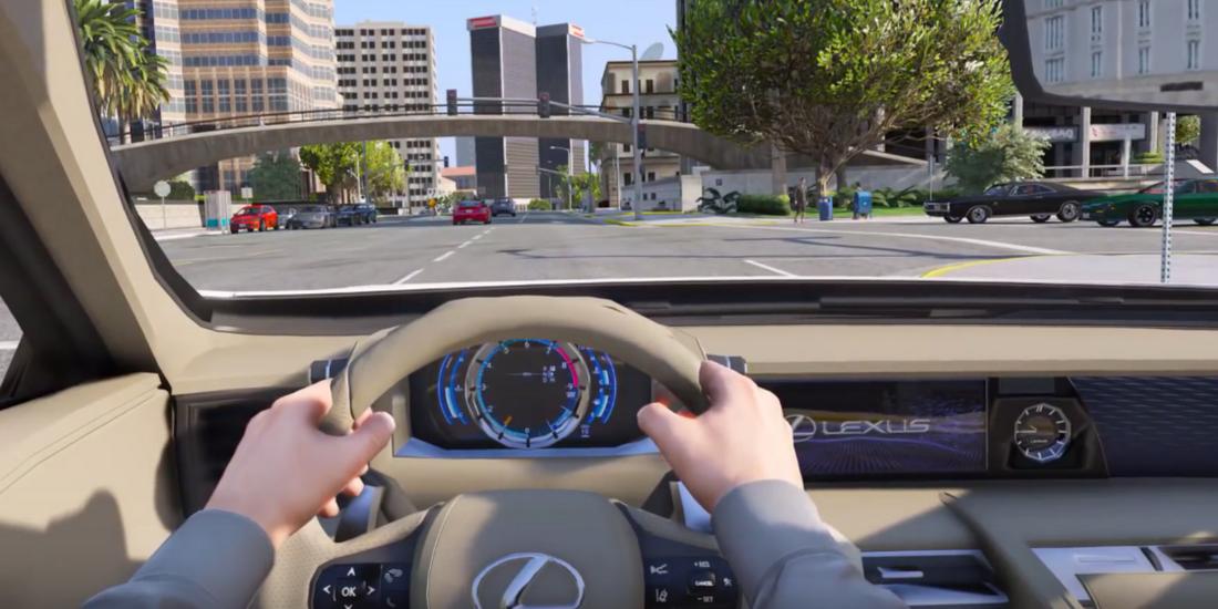 LC 500 Driving Lexus Simulator