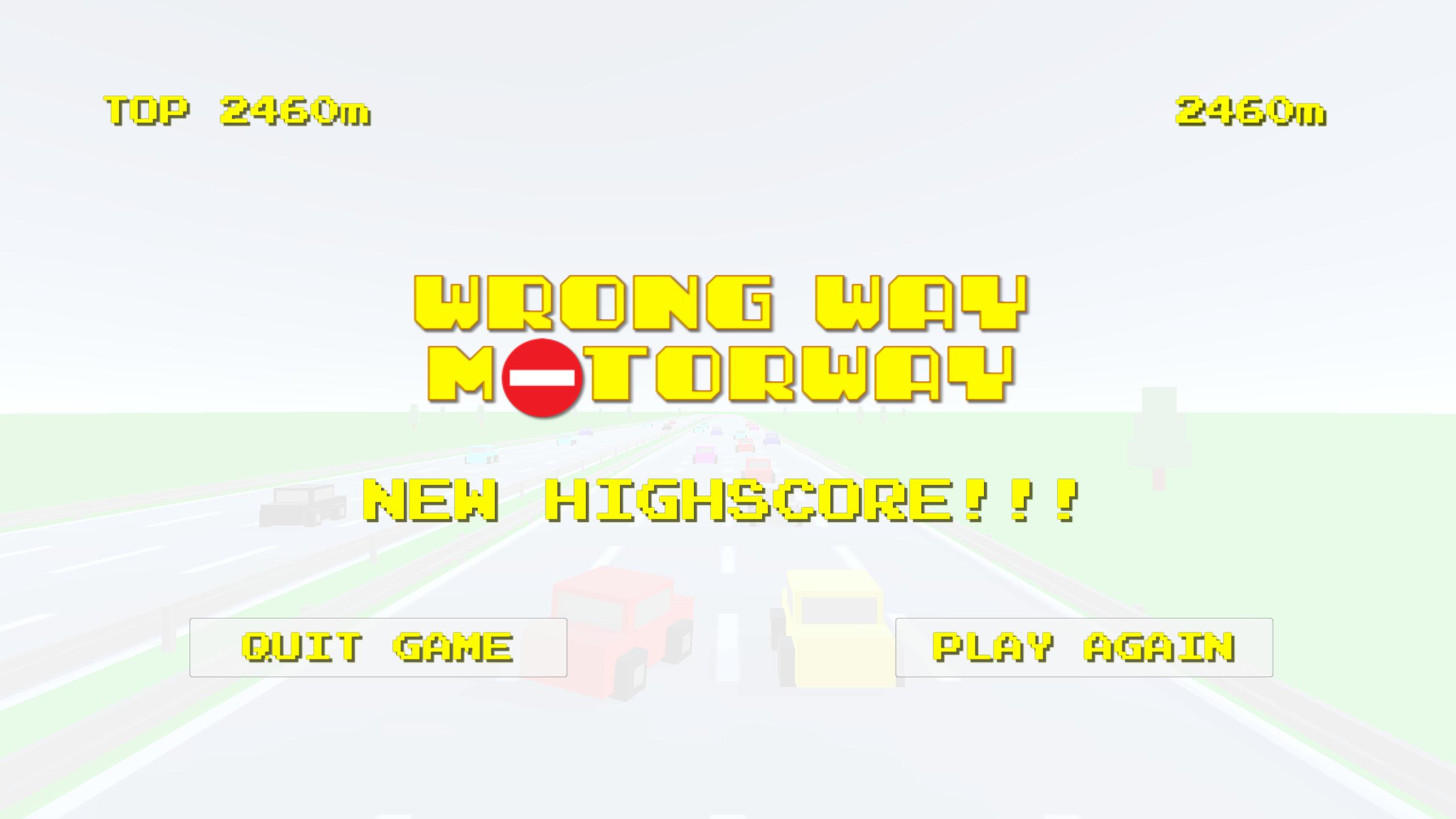 Wrong Way Motorway