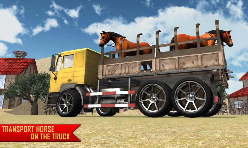 Transport Truck Farm Ride