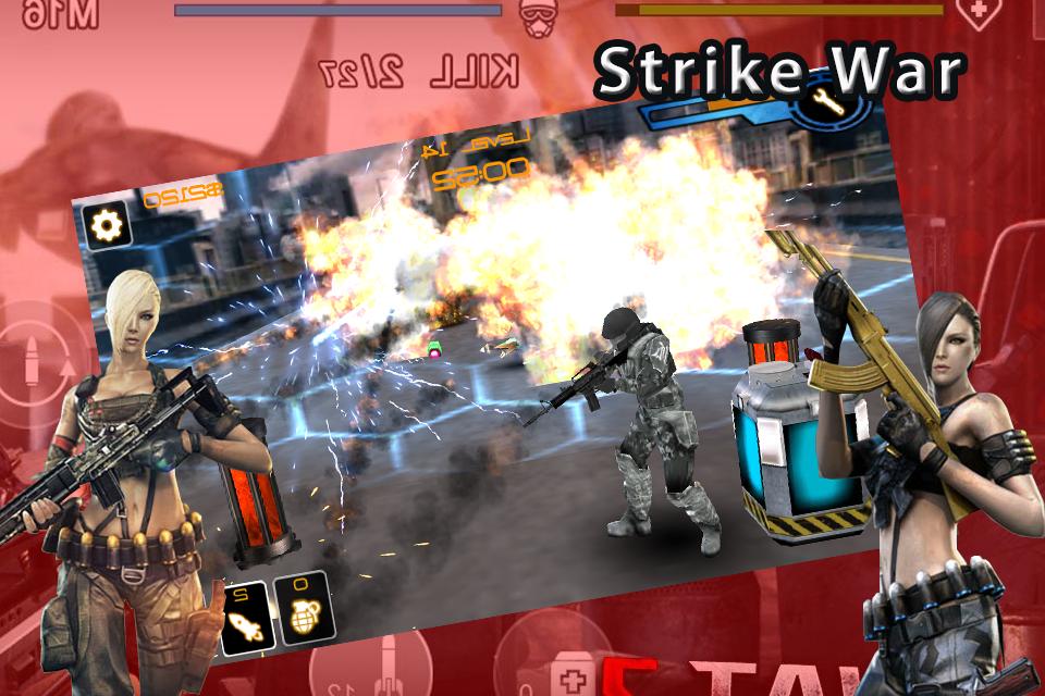 Gun Ak47 Strike War