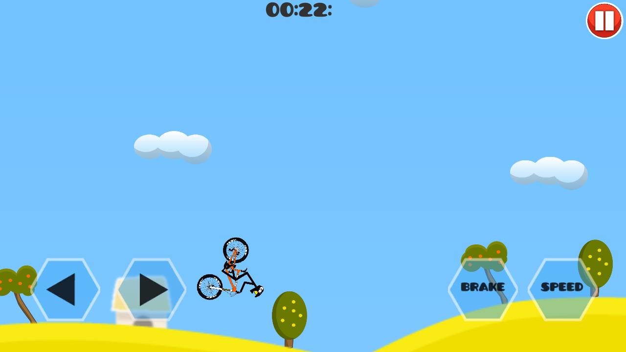 Bike of stickman racing